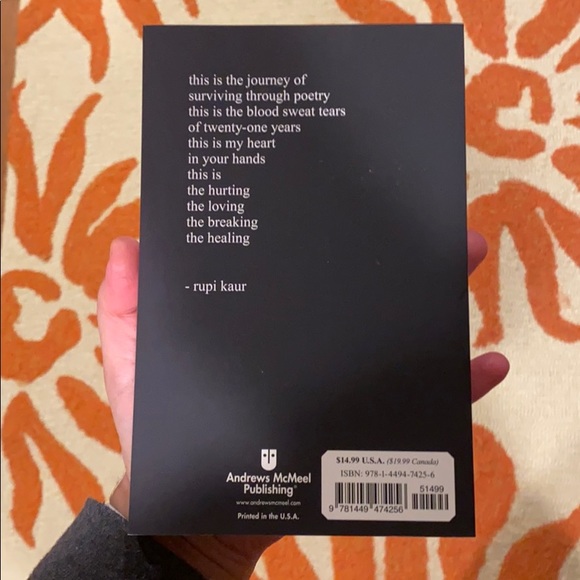 Milk and Honey Poetry Book by Rupi Kaur - Picture 2 of 3